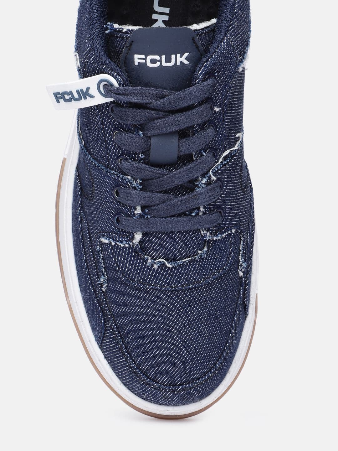 FCUK Men Textured Casual Sneakers thumbnail 4