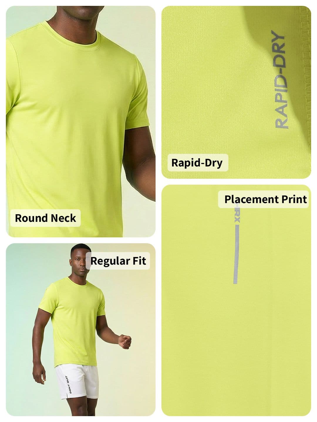 HRX by Hrithik Roshan Rapid Dry Running T-shirt thumbnail 9
