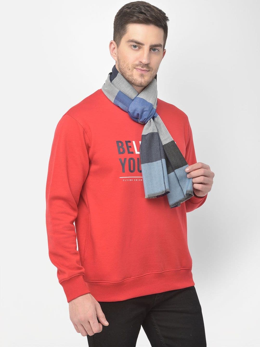 Cazzano Men Colourblocked Scarf thumbnail 5