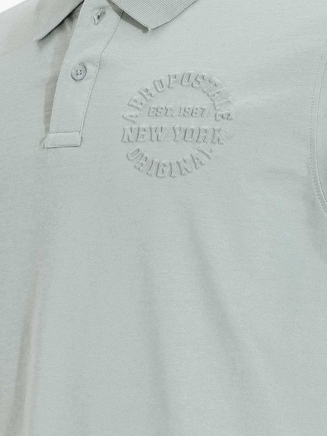 Aeropostale Areopostale Polo Collar Pure Cotton T-shirt thumbnail 3