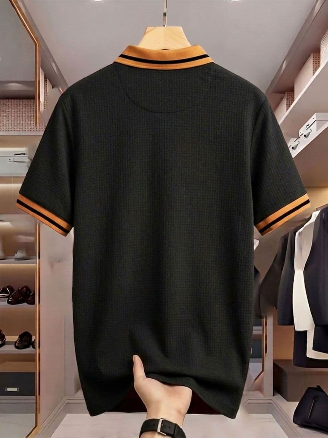 AUSK Men Polo Collar T-shirt thumbnail 4