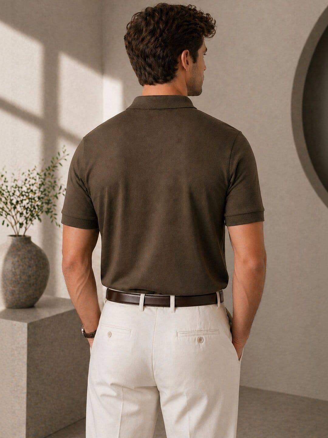 Mentor Men Polo Collar T-shirt thumbnail 2