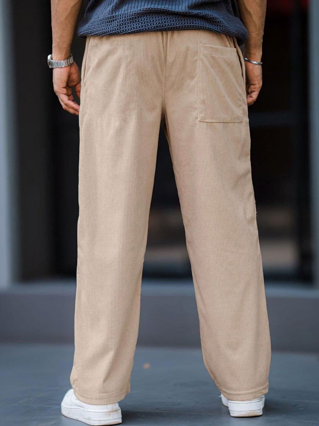 SZN Men Regular Fit Textured Track Pants thumbnail 3