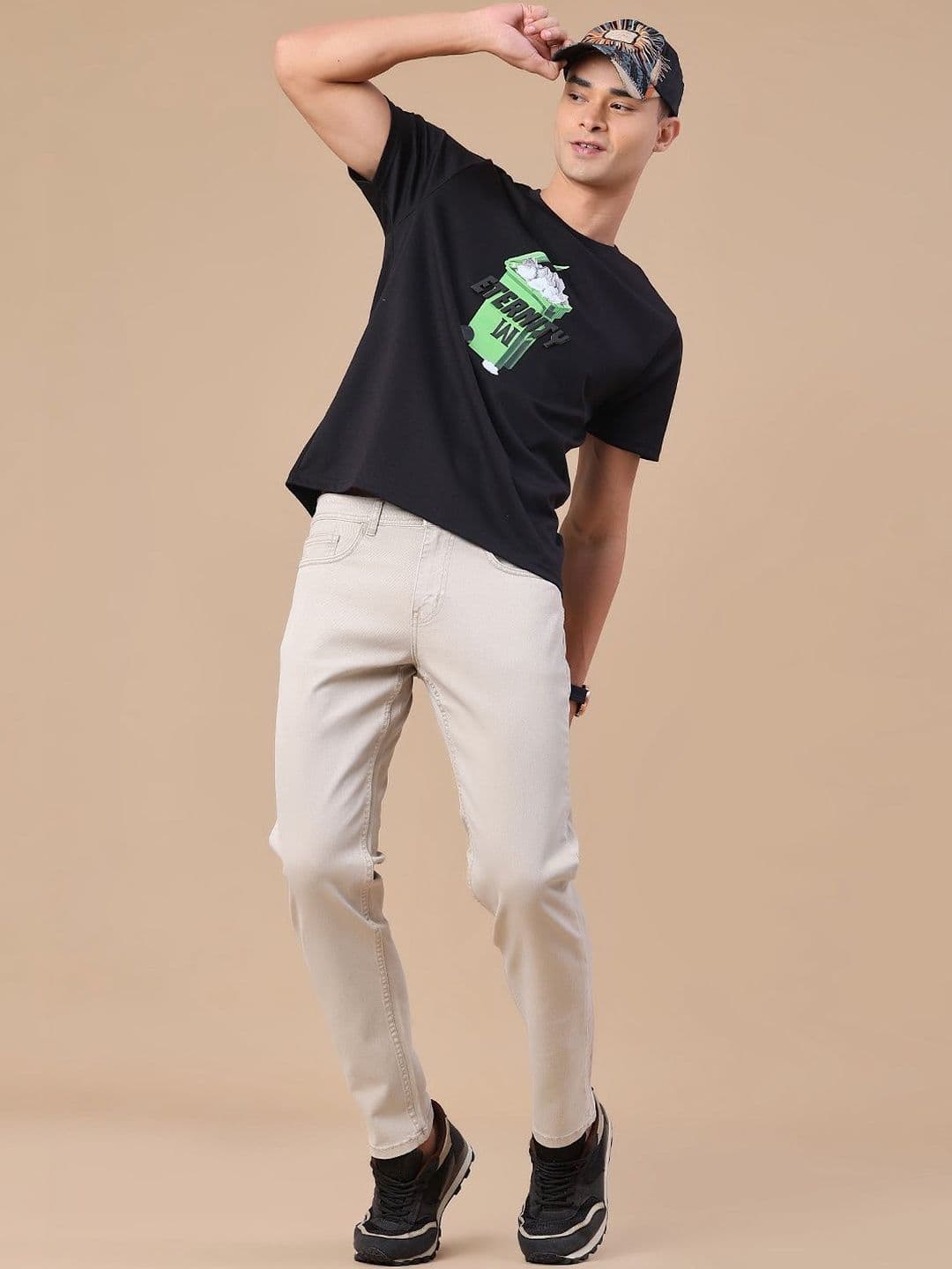 V-Mart Men Regular Fit Mid-Rise Stretchable Jeans thumbnail 4