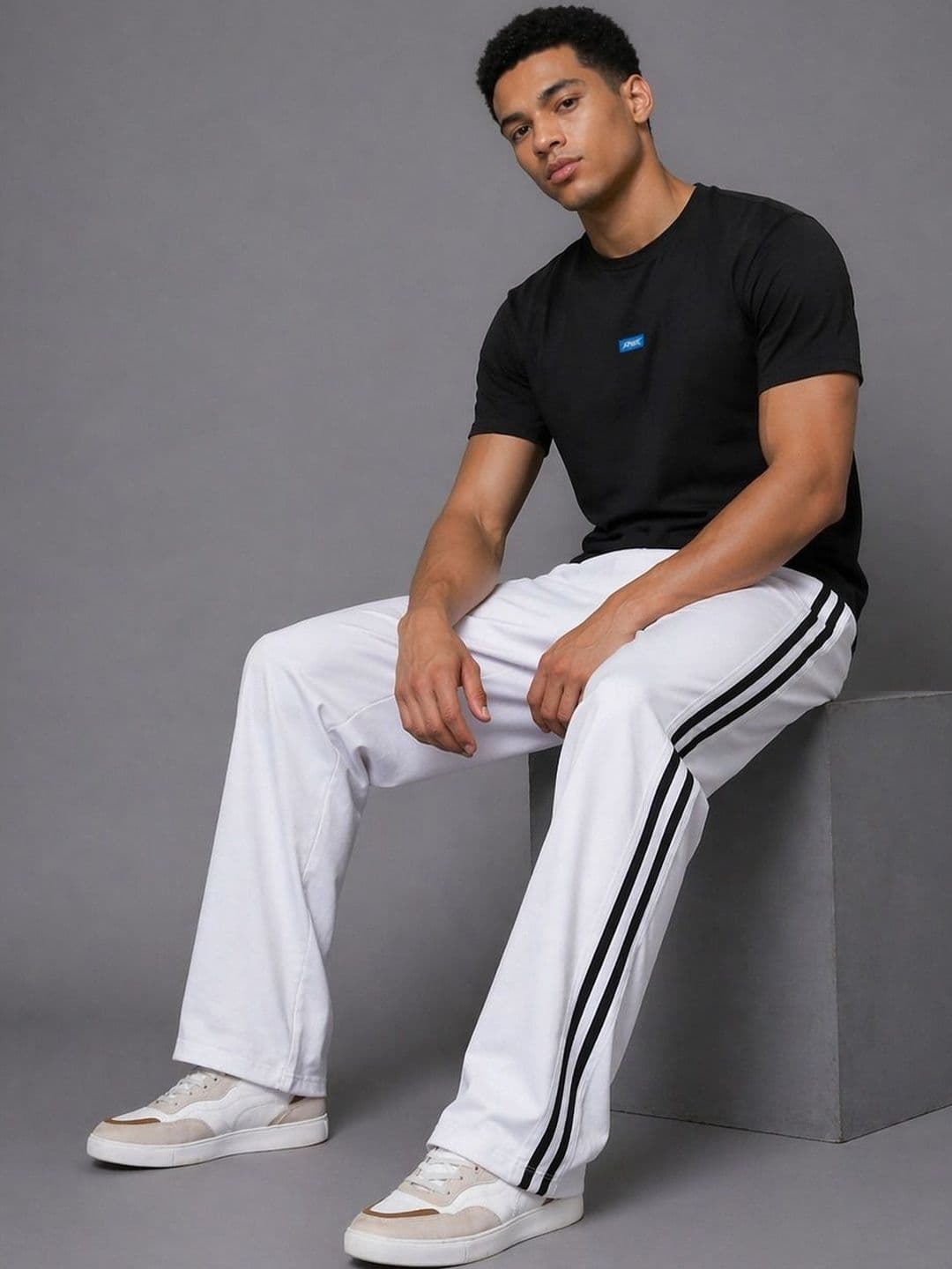 Roadster Men Relaxed Fit Training Track Pants thumbnail 5