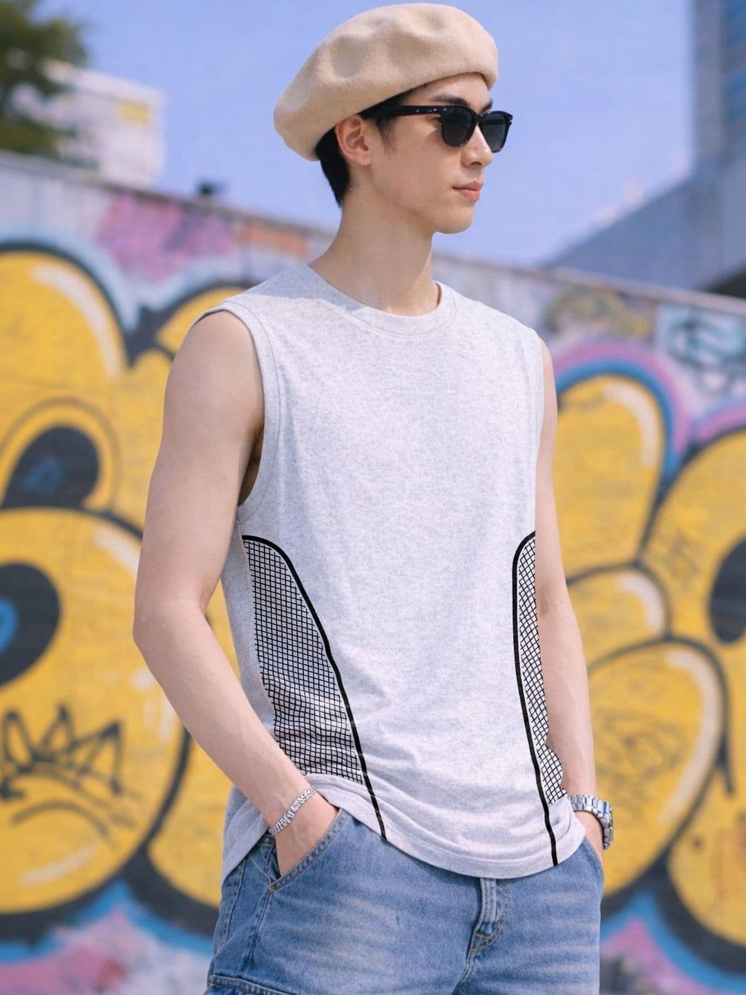 FTX Colourblocked Cotton Tank thumbnail 5