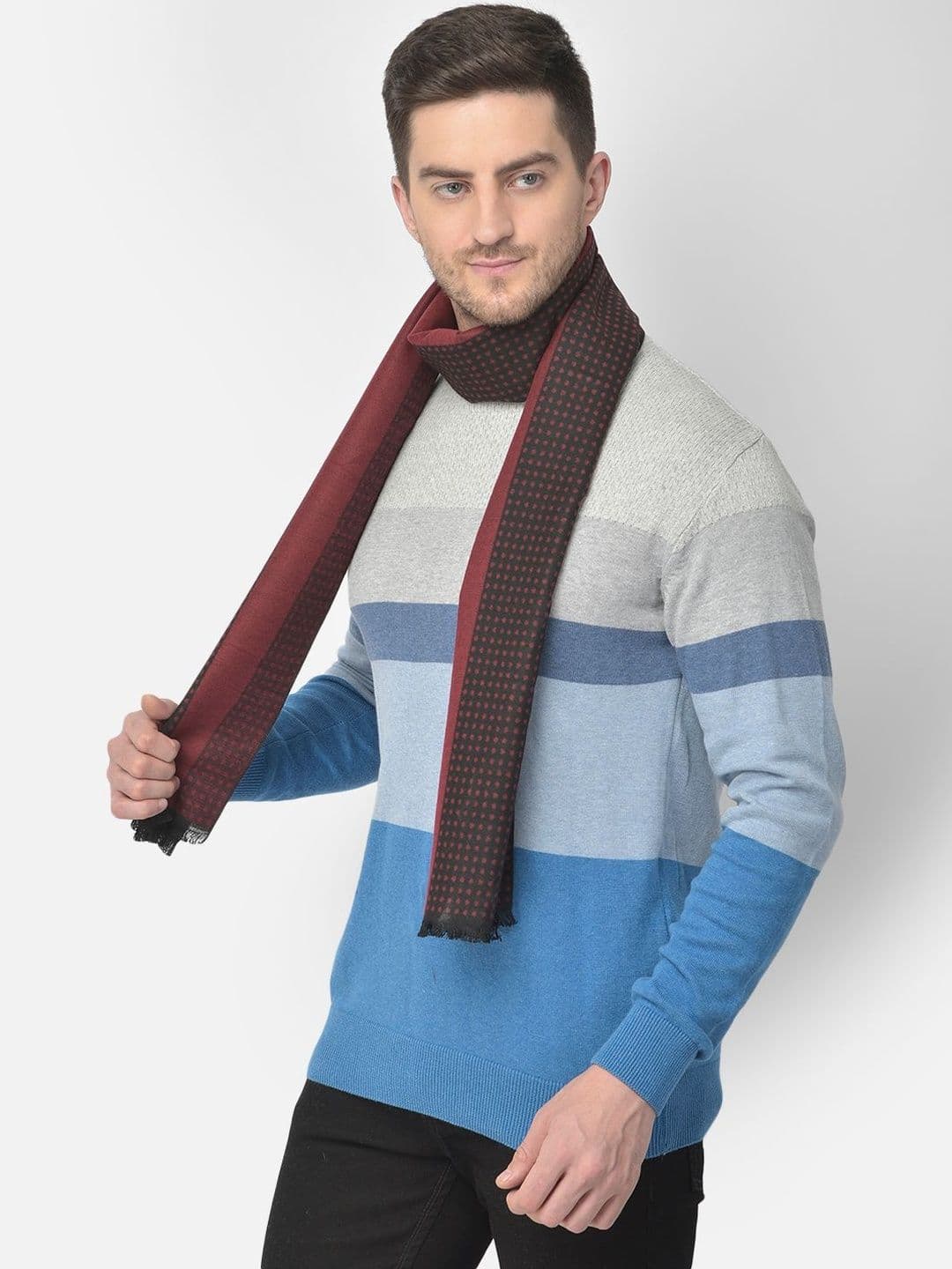 Cazzano Men Printed Scarf thumbnail 2