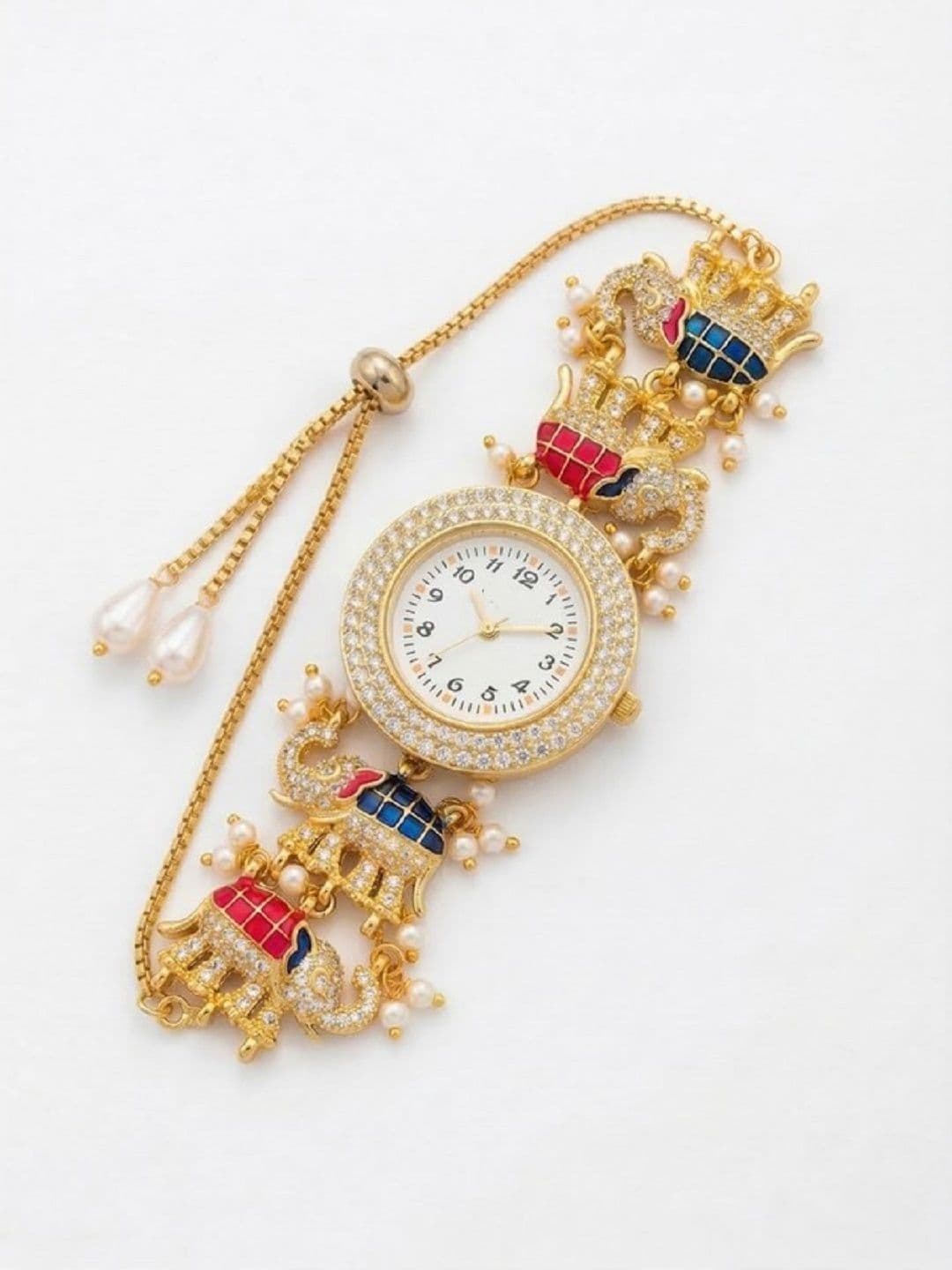 SZN Women Dial & Bracelet Style Straps Analogue Watch haathi watchW1 thumbnail 2