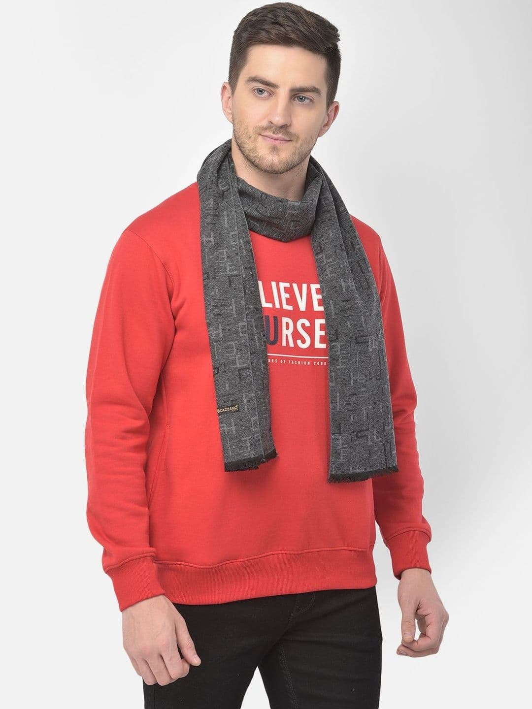 Cazzano Men Printed Scarf thumbnail 2