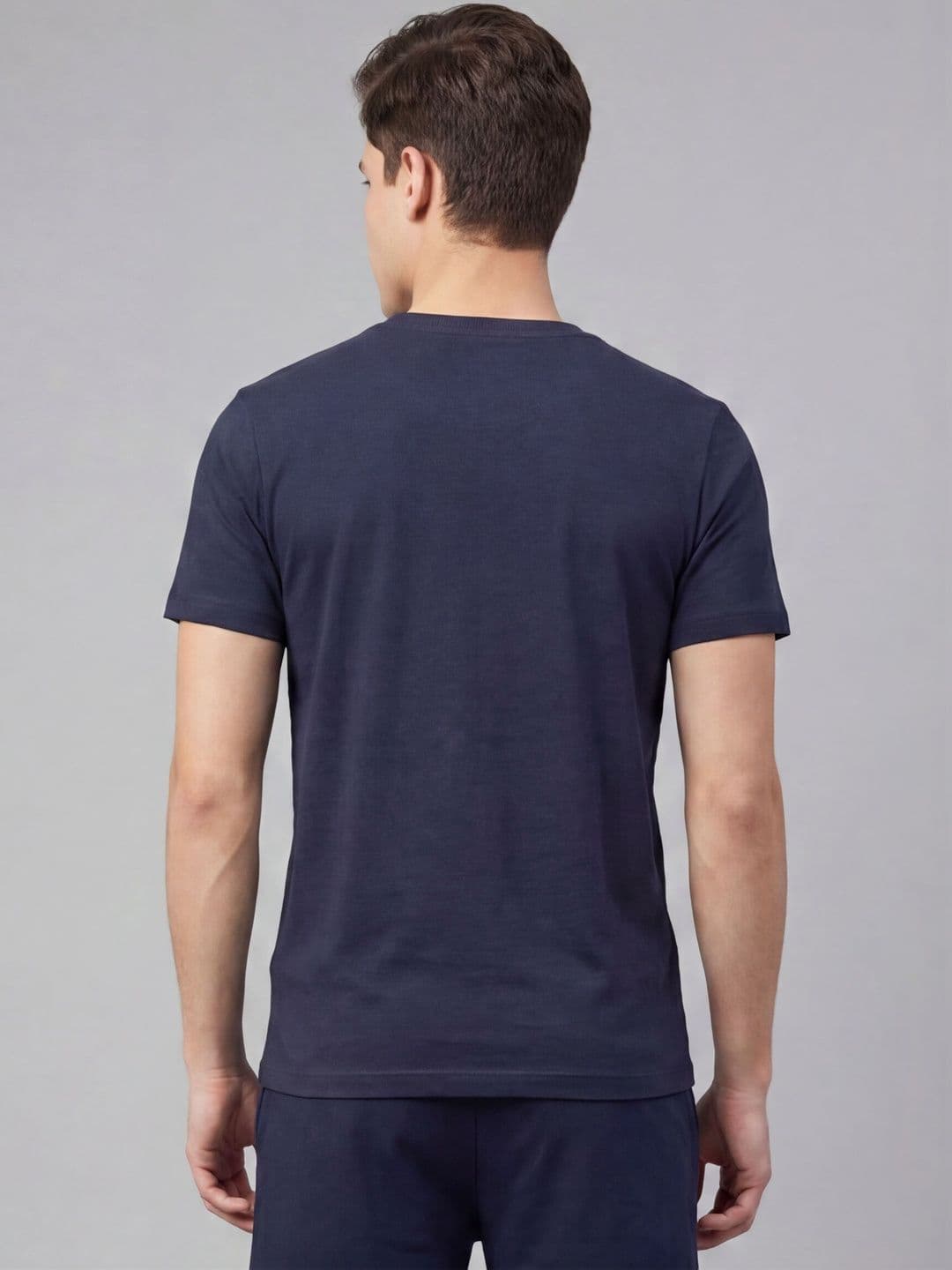 HRX by Hrithik Roshan Brand Logo Printed Round Neck T-shirt thumbnail 5