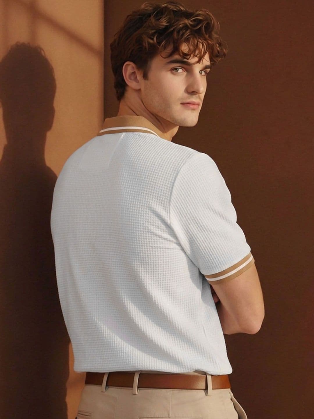 ENITOR Men Polo Collar T-shirt thumbnail 5