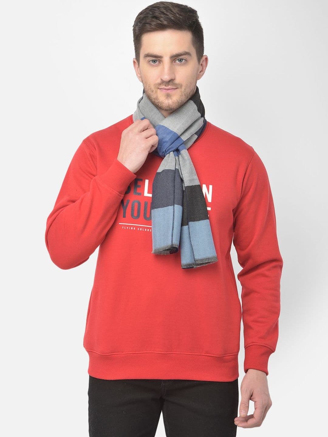 Cazzano Men Colourblocked Scarf - view 1