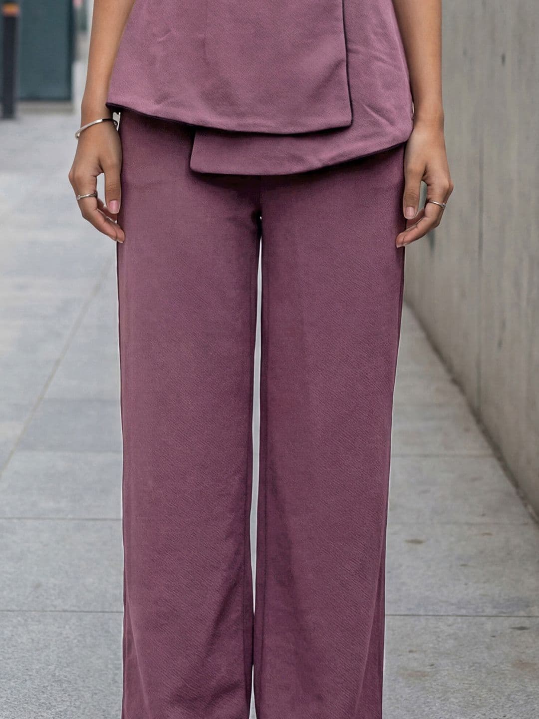 Selvia Sleeveless Round Neck Top with Trousers thumbnail 5