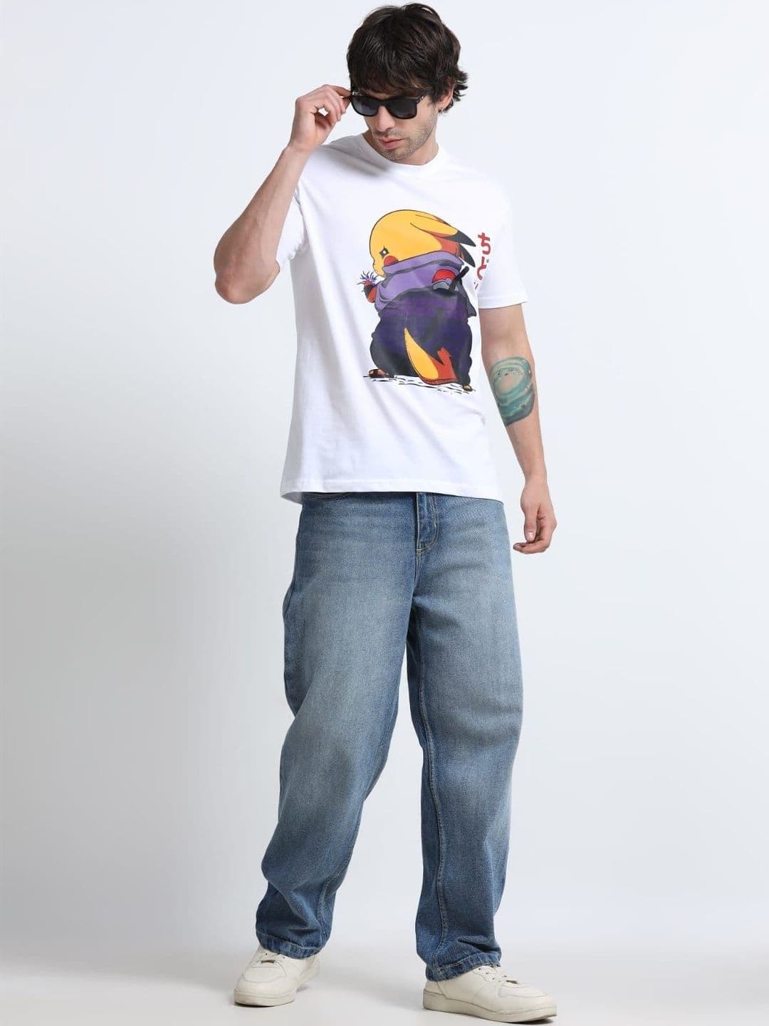 THE MODVUE Men Pokemon Printed T-shirt thumbnail 5