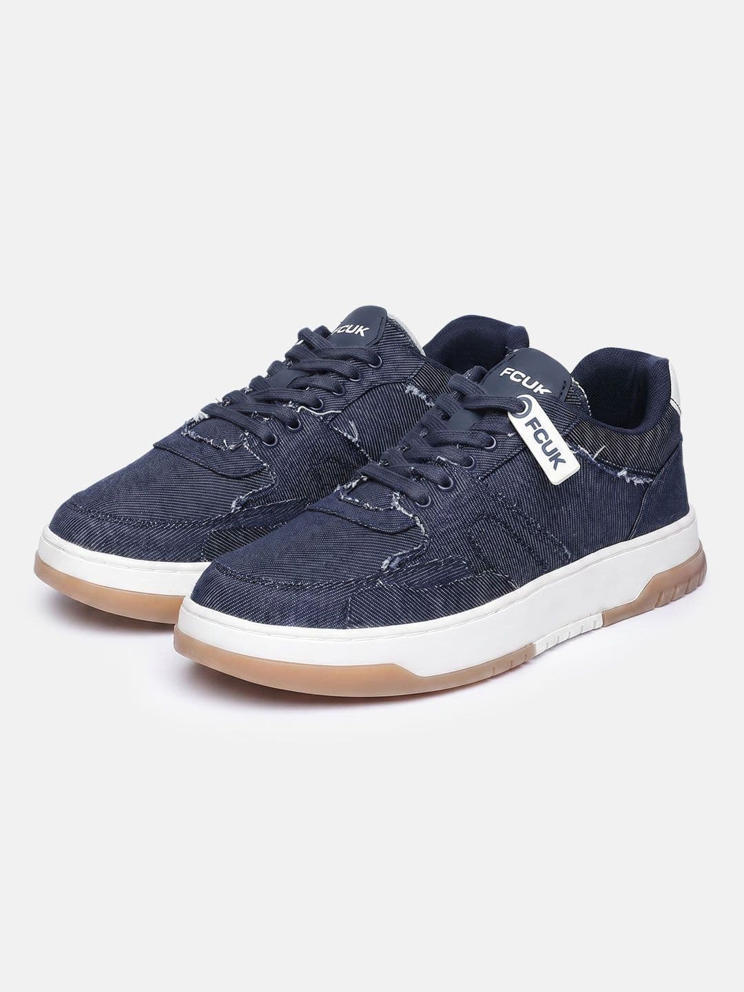 FCUK Men Textured Casual Sneakers thumbnail 5