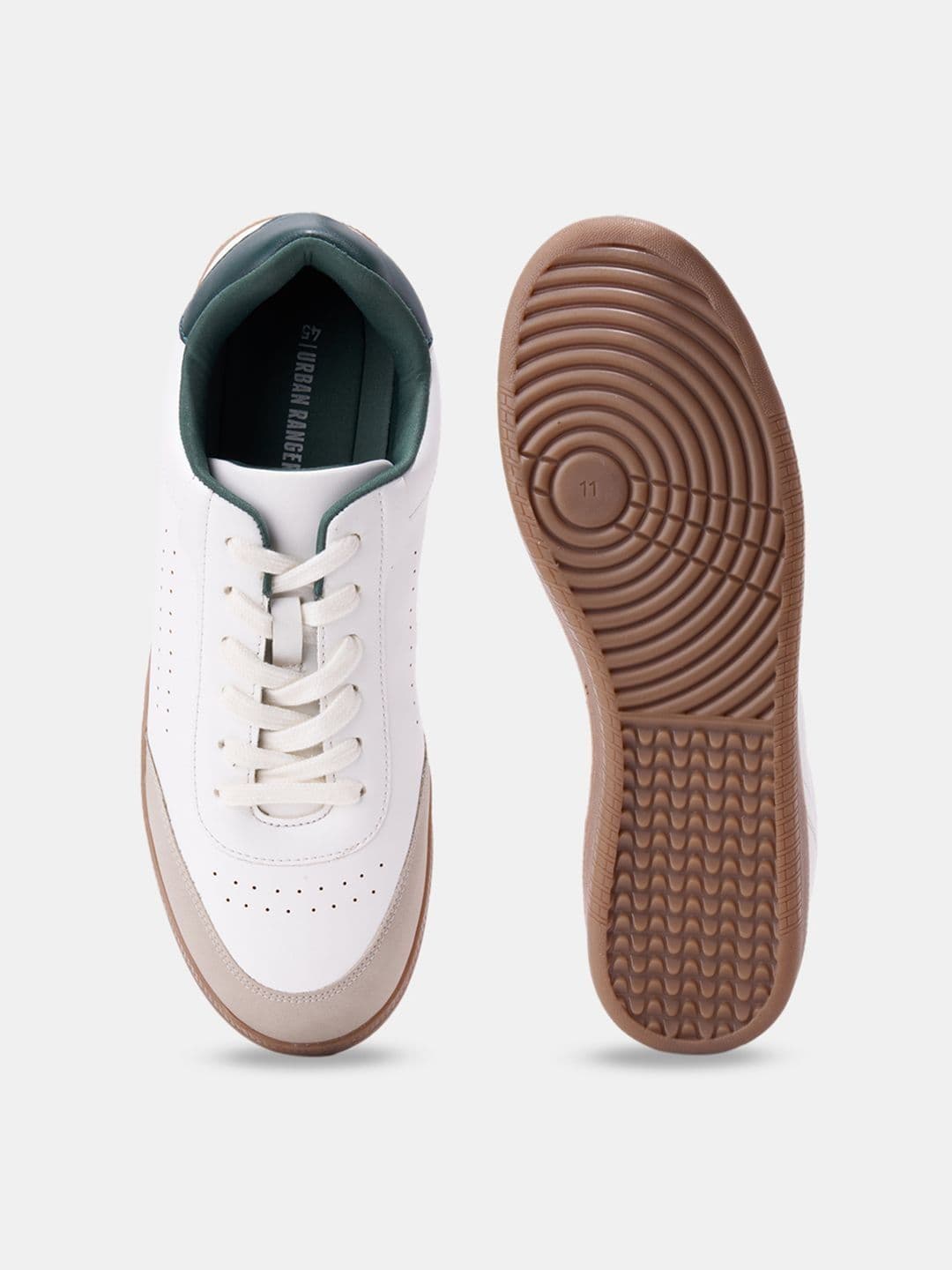 Urban Ranger by pantaloons Men Colourblocked PU Sneakers thumbnail 6