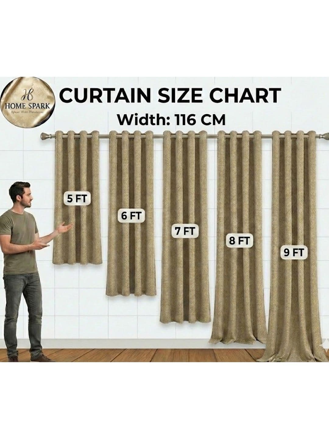 Home Spark Sea Green Set of 2 Room Darkening Door Curtain thumbnail 5
