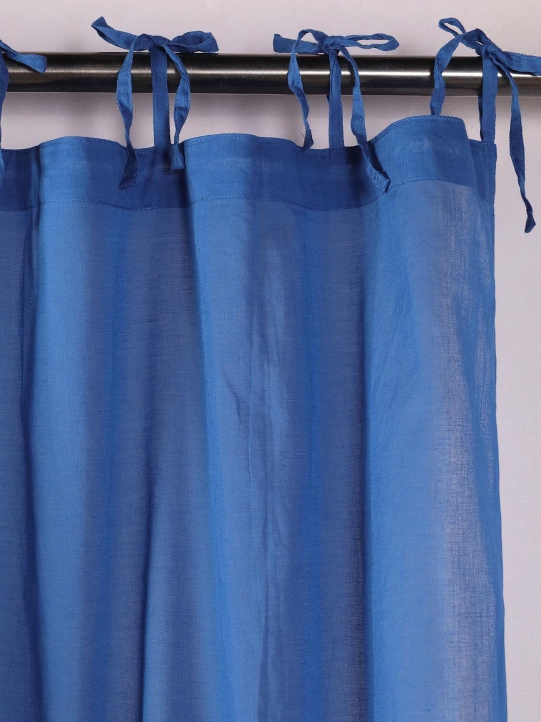 Gulaab Jaipur Blue Set of 2 Sheer Window Curtain thumbnail 7