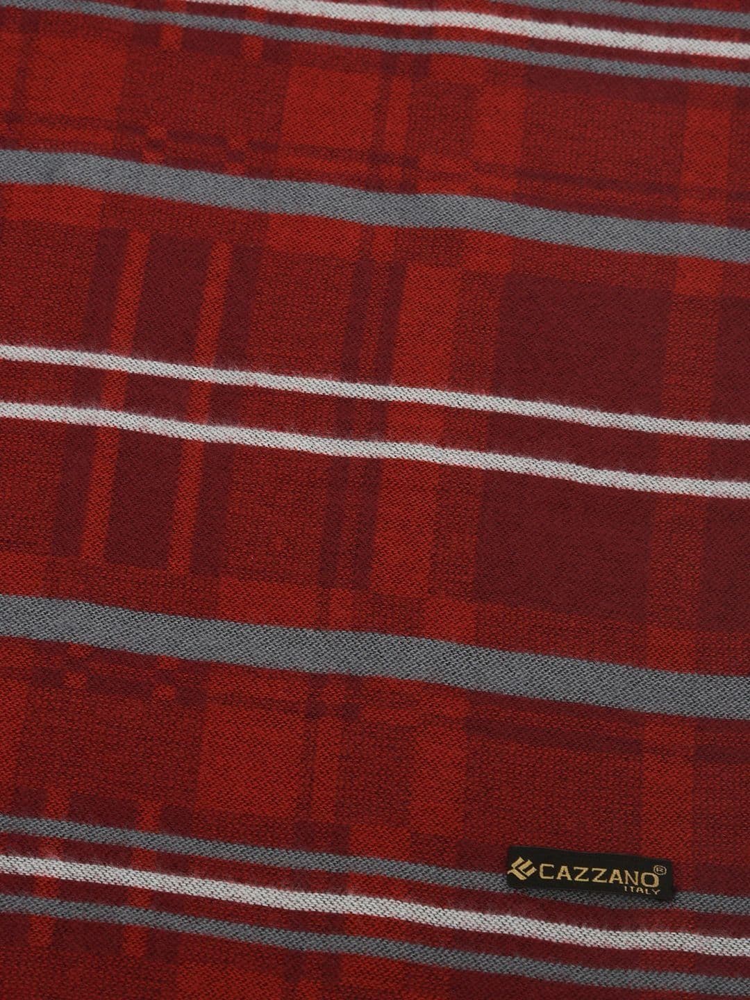 Cazzano Men Checked Scarf thumbnail 2