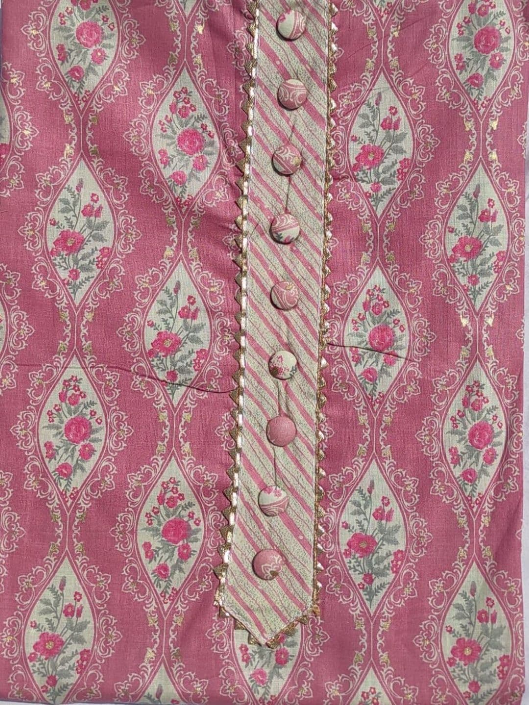 GC 80 BY GAURI COLLECTION Printed Pure Cotton Unstitched Dress Material thumbnail 3