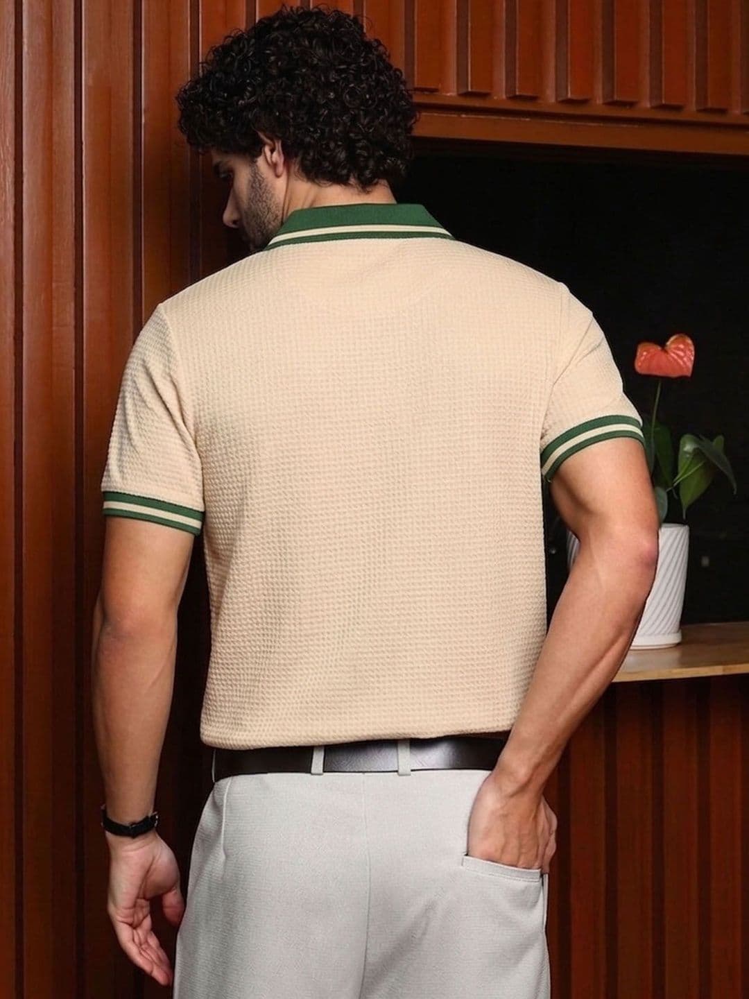 AUSK Men Polo Collar T-shirt thumbnail 5