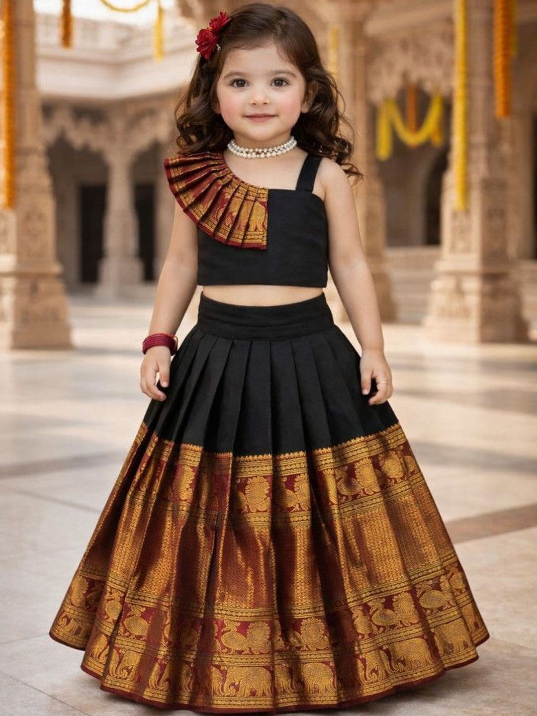 Xepon Girls Ready to Wear Lehenga & - view 1