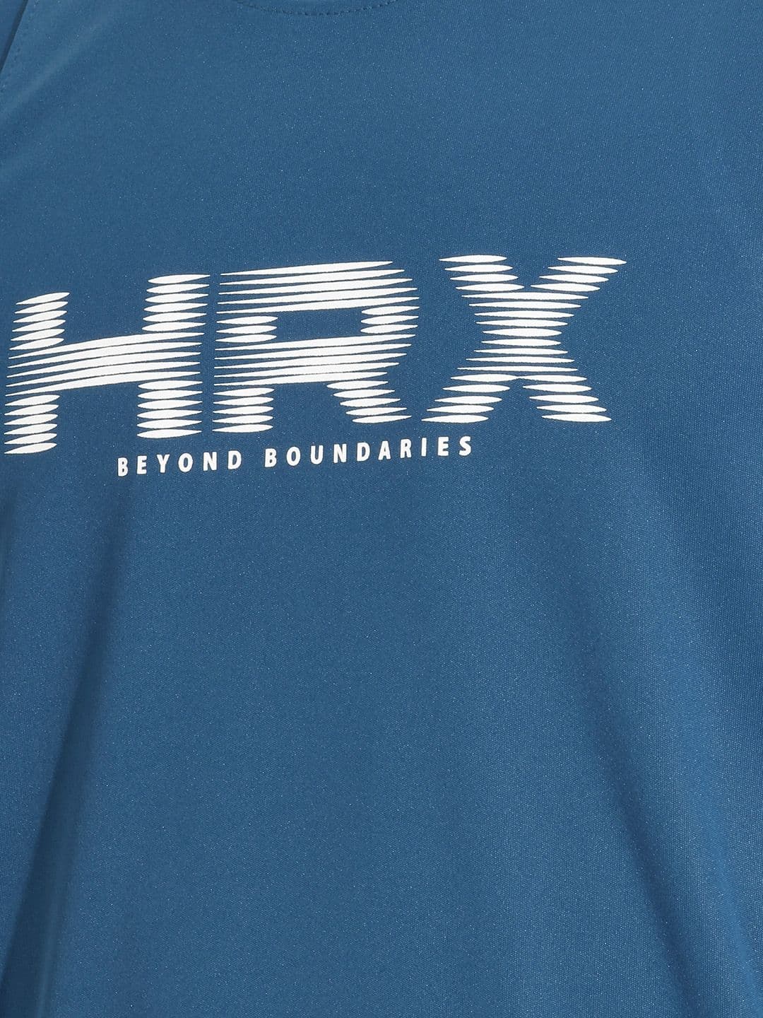 HRX by Hrithik Roshan Brand Logo Printed Rapid Dry Training T-shirt thumbnail 7