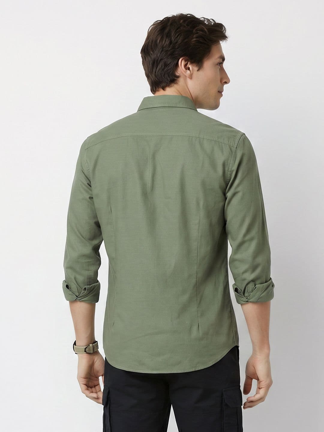 Mast & Harbour Spread Collar Casual Shirt thumbnail 4
