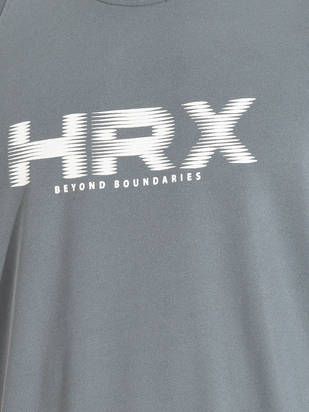 HRX by Hrithik Roshan Brand Logo Printed Rapid Dry Training T-shirt thumbnail 3