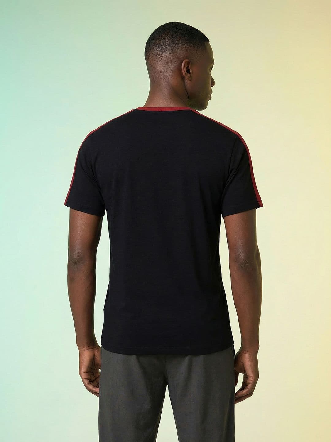 HRX by Hrithik Roshan Pure Cotton Relaxed Fit Lifestyle T-shirt thumbnail 6
