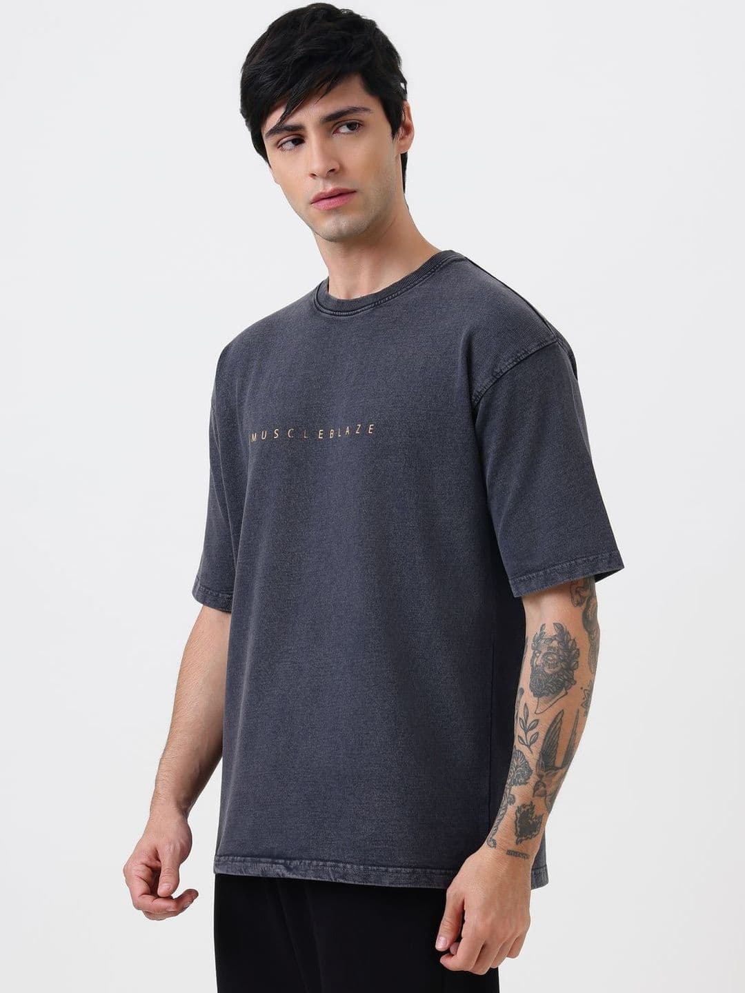 MuscleBlaze Unisex Printed T-shirt thumbnail 6