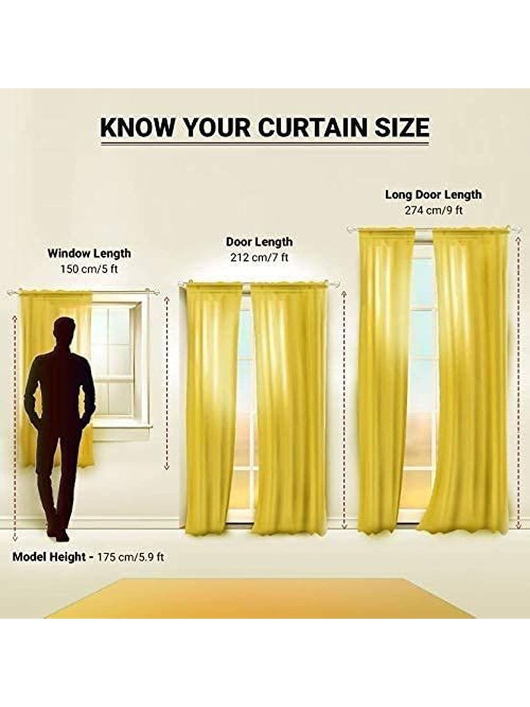 SAI ARPAN Multicoloured Colourblocked Curtains and Sheers thumbnail 2