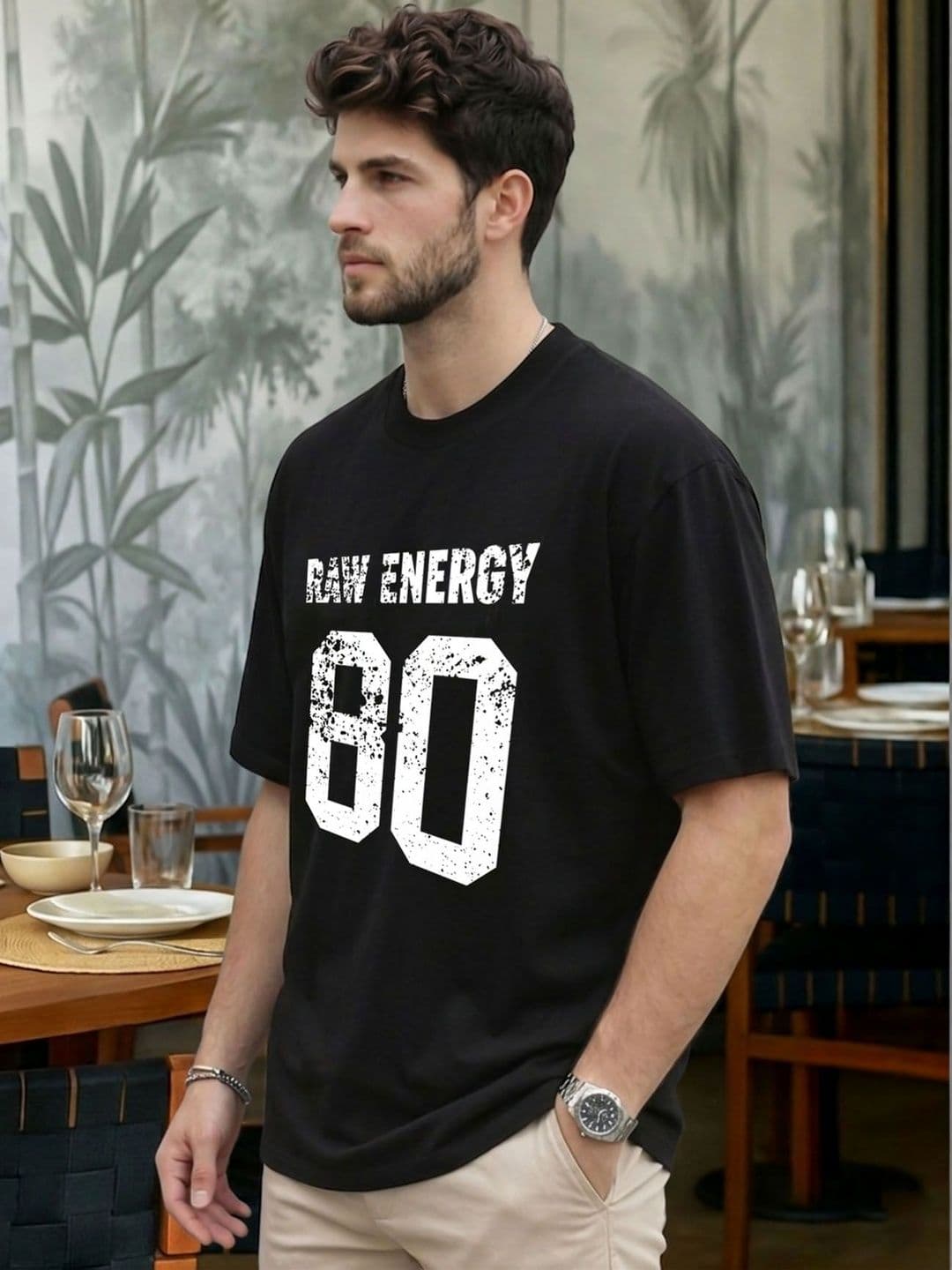 THE BEETEL HOUSE Men Typography Printed T-shirt thumbnail 2