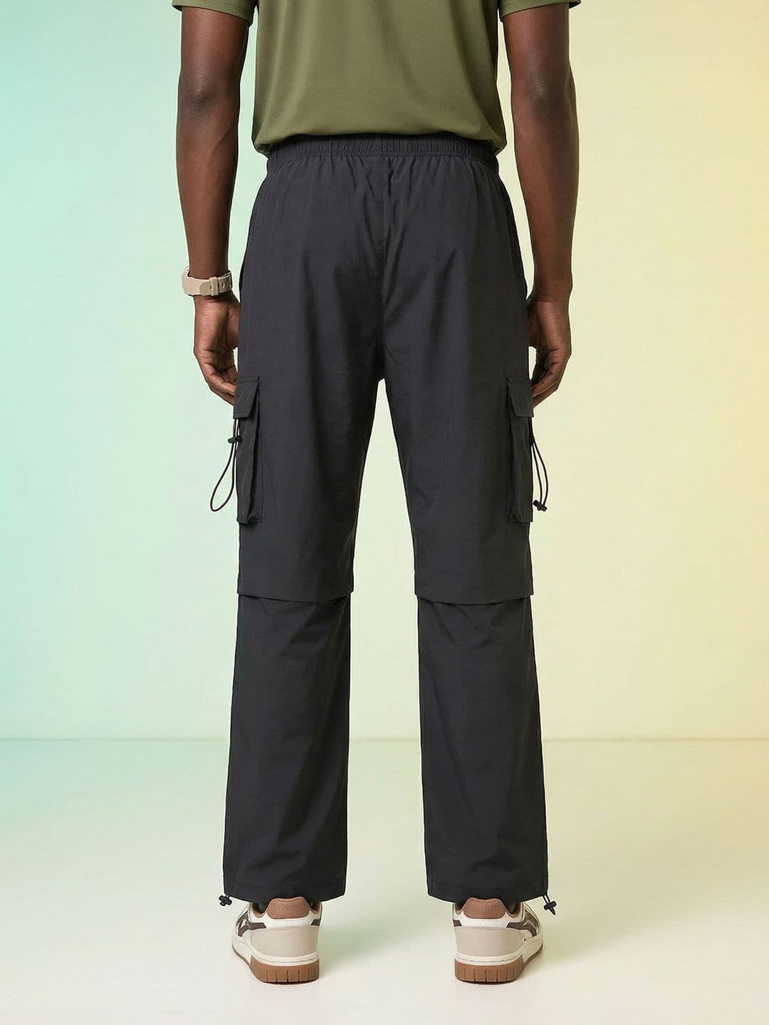 HRX by Hrithik Roshan Men Rapid-Dry Relaxed Fit Lifestyle Track Pants thumbnail 5