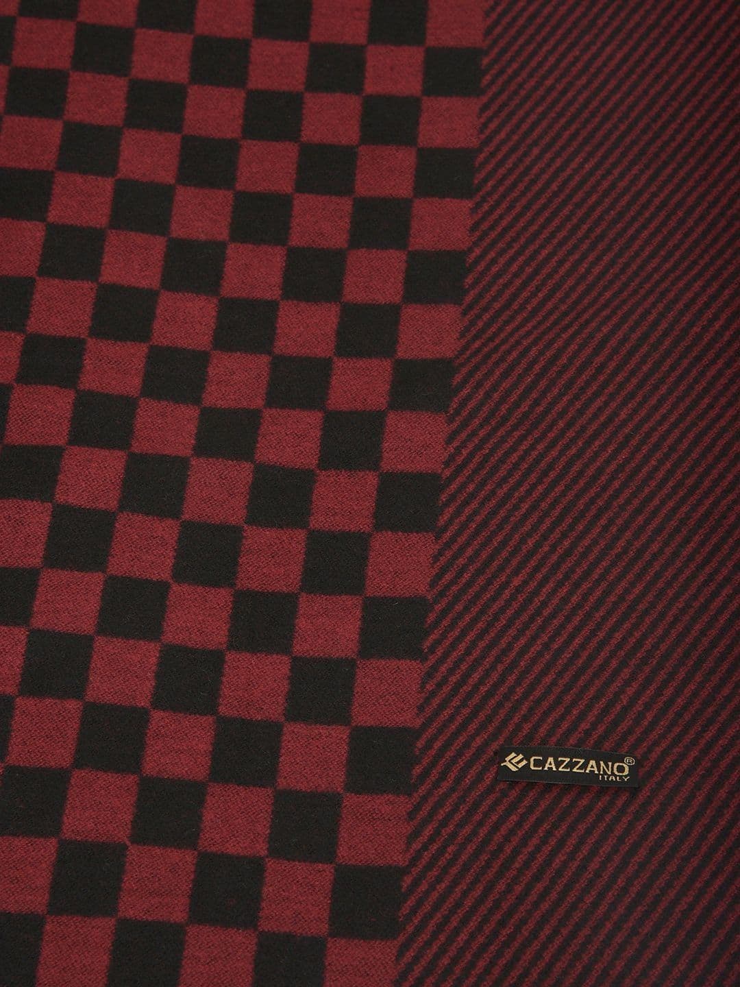 Cazzano Men Checked Scarf thumbnail 2