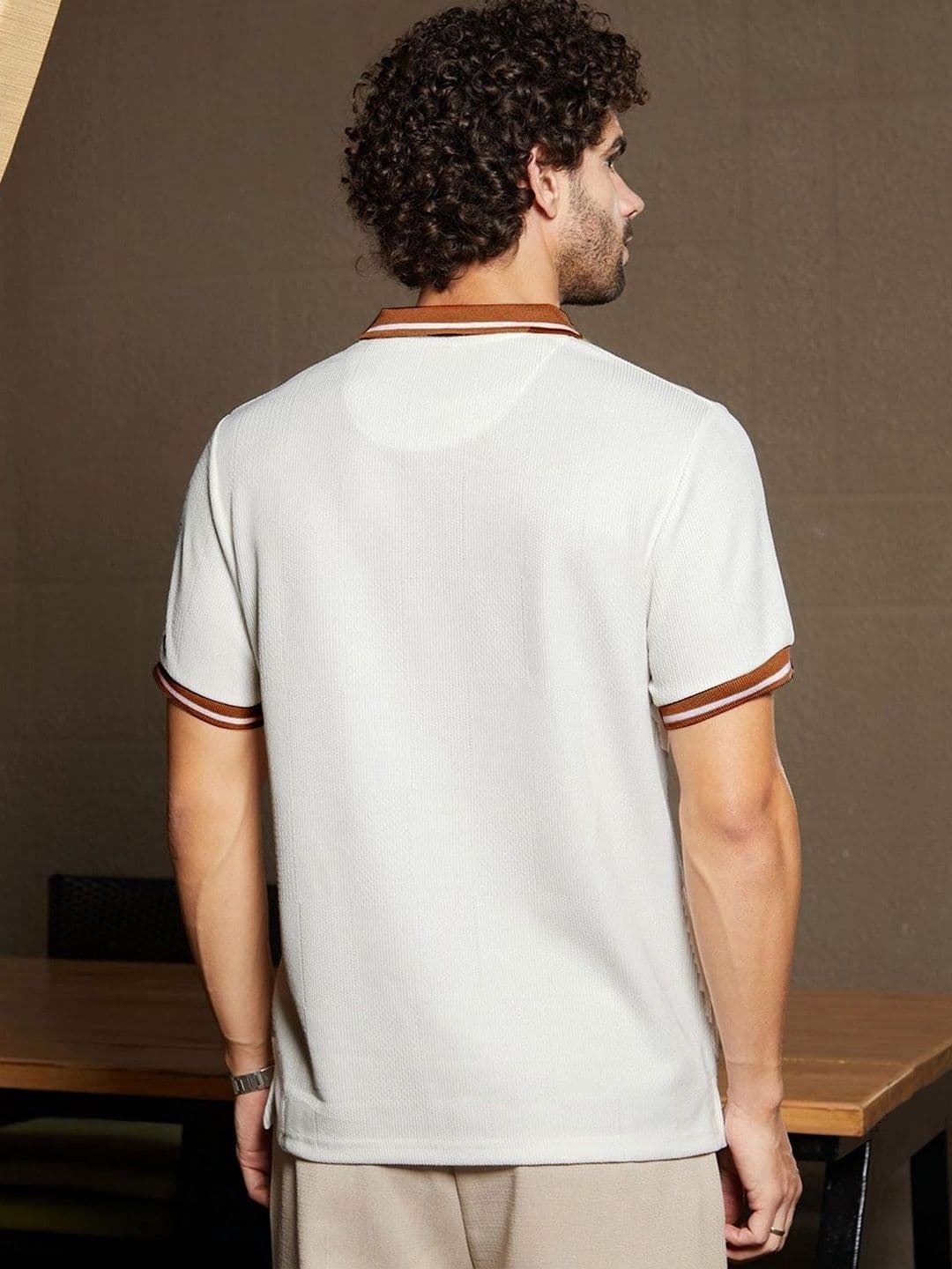 ENITOR Men Polo Collar T-shirt thumbnail 5