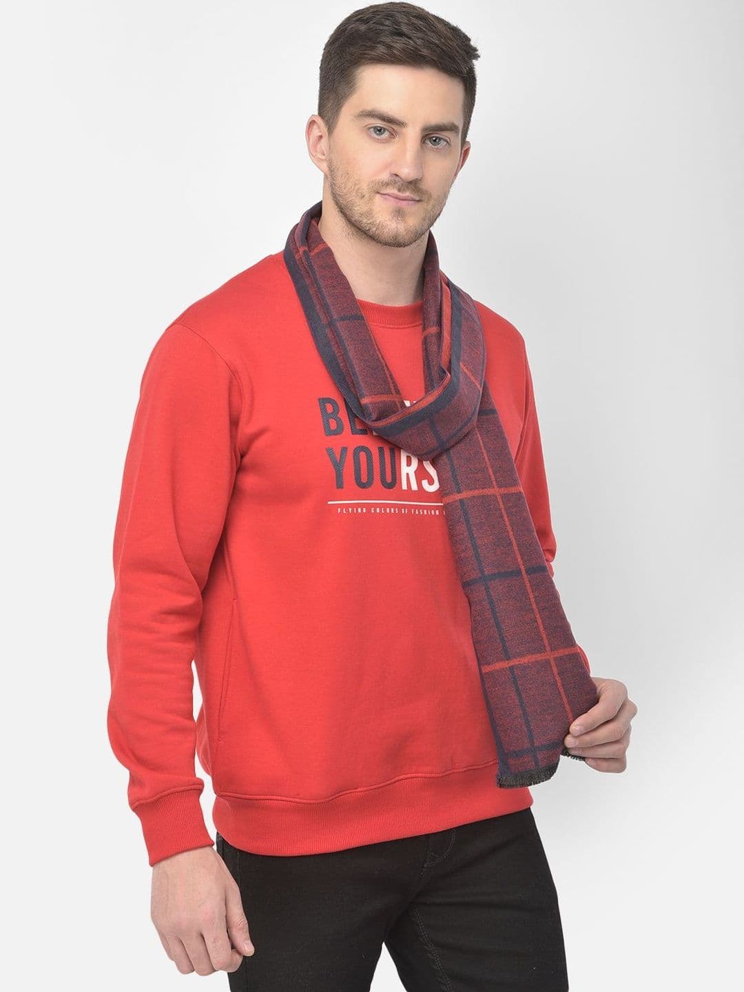 Cazzano Men Checked Scarf thumbnail 6