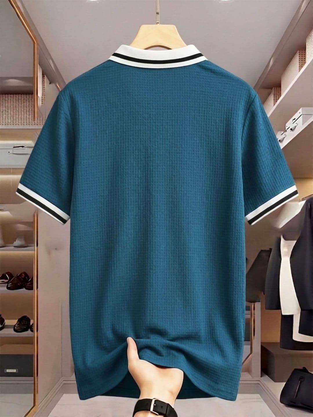 AUSK Men Polo Collar T-shirt thumbnail 3