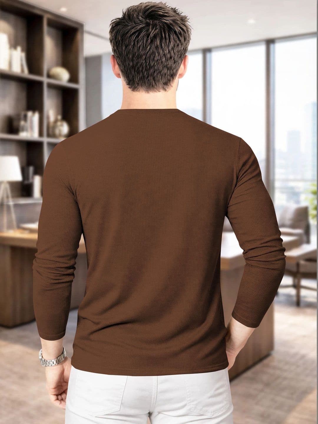 HAPPY KHAJANA Men T-shirt thumbnail 3