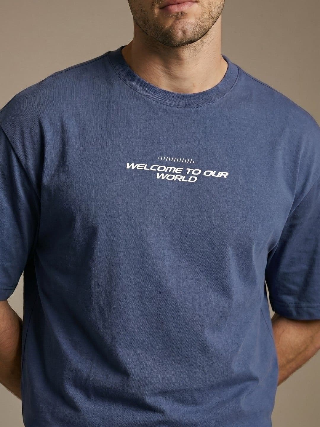 Glitchez Graphic Oversized Fit T-shirt thumbnail 4