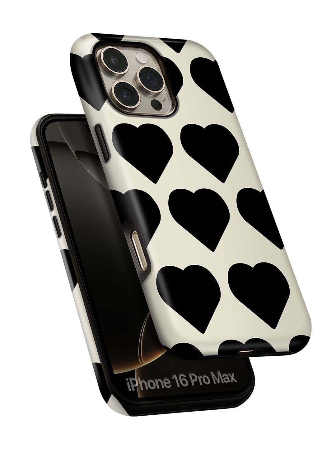 QRIOH Geometric Printed iPhone 16 Pro Max Back Case Mobile Accessories thumbnail 5