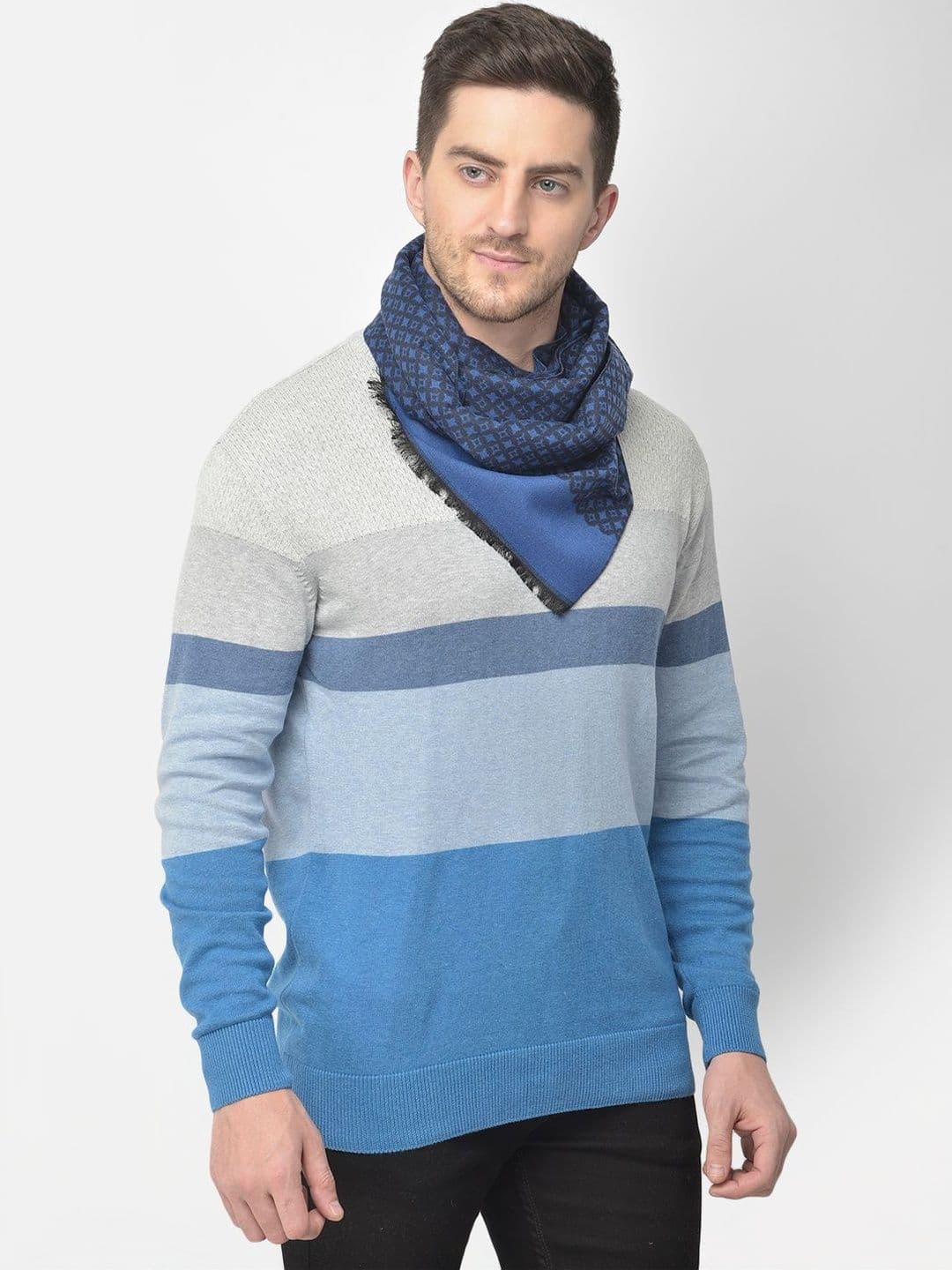 Cazzano Men Printed Scarf thumbnail 2