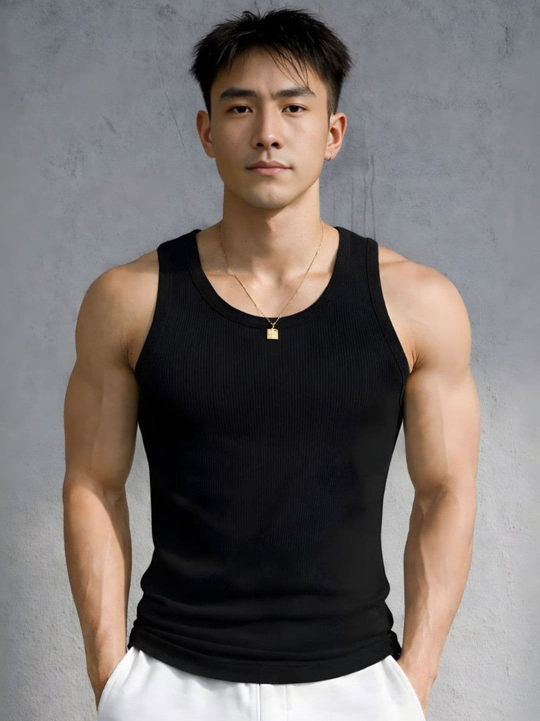 ROCKWELL Pack of 2 Cotton Innerwear Vests thumbnail 3