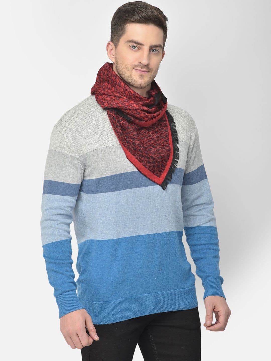 Cazzano Men Printed Scarf thumbnail 6