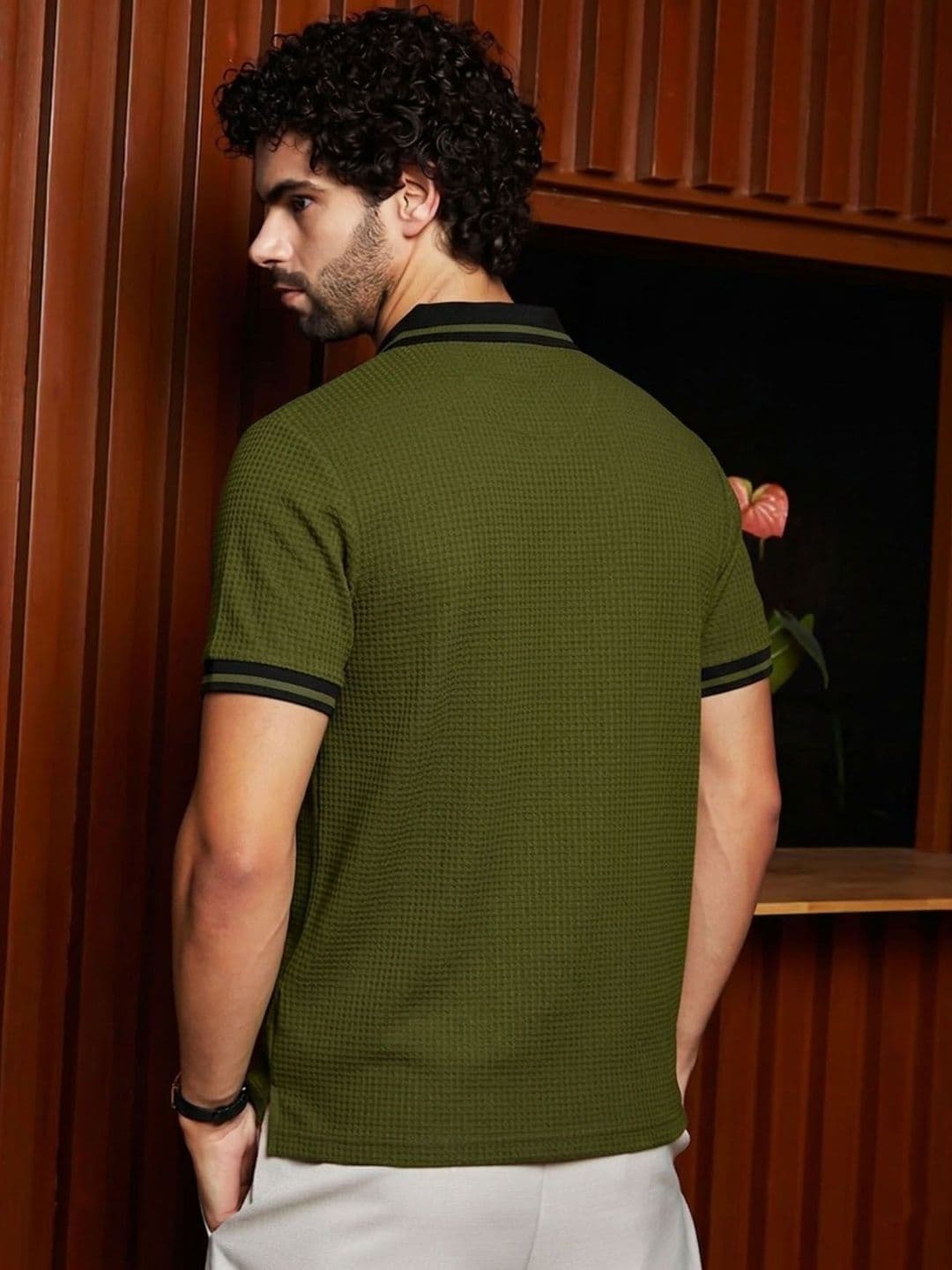 AUSK Men Polo Collar Pockets T-shirt thumbnail 2
