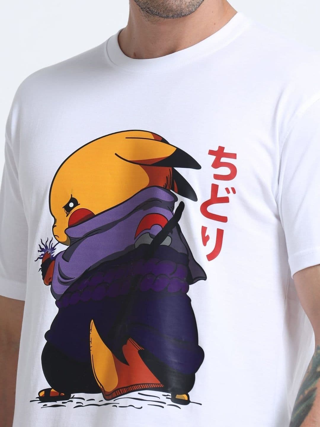 THE MODVUE Men Pokemon Printed T-shirt thumbnail 3