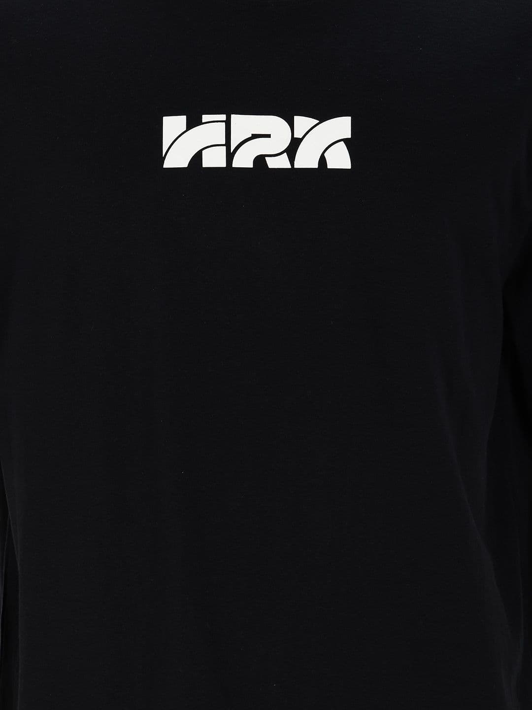 HRX by Hrithik Roshan Brand Logo Printed Pure Cotton Oversized T-shirt thumbnail 5