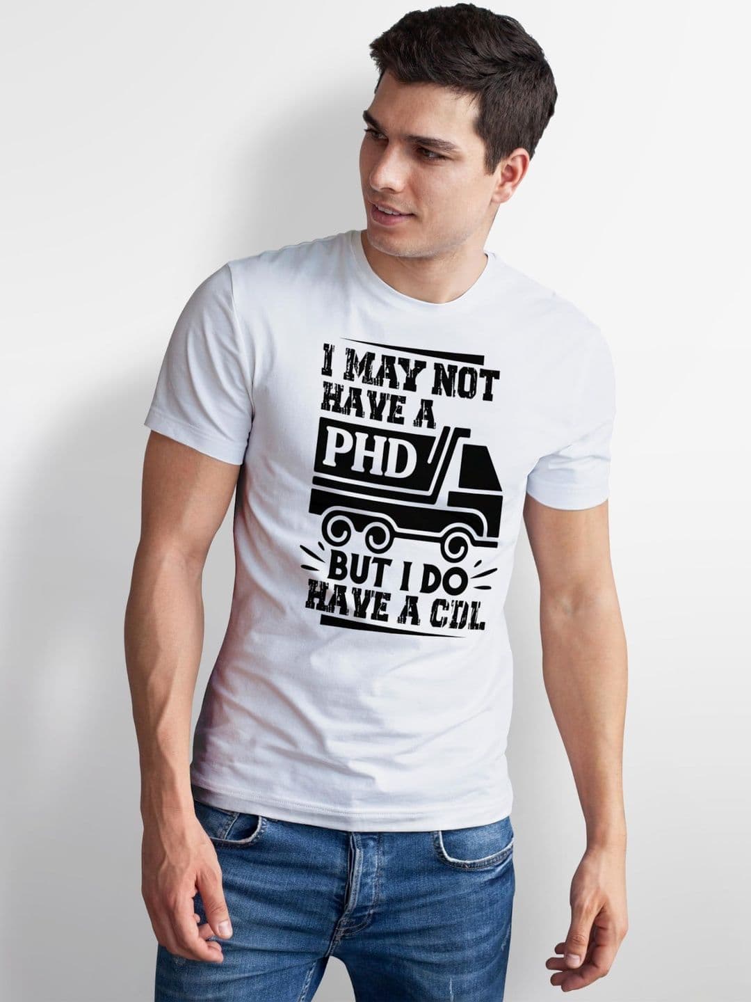 Seekbuylove Men Typography Printed Bio Finish T-shirt thumbnail 3