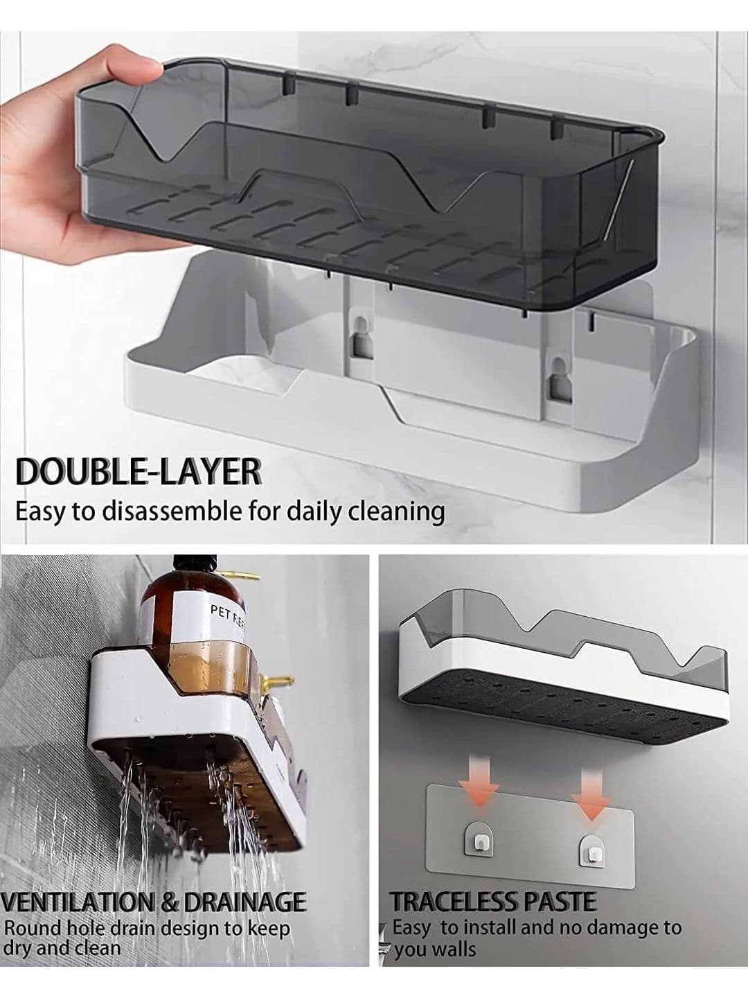 PSA Black & Grey Solid Plastic thumbnail 2