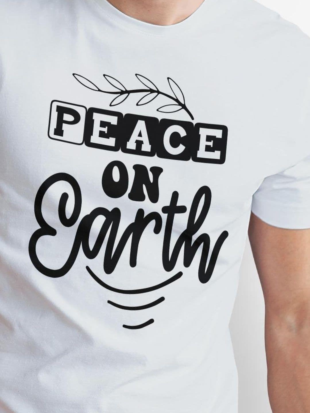 Seekbuylove Men Typography Printed Bio Finish T-shirt thumbnail 4